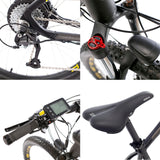 27.5 inch e-Mountain Bike Stealth Lithium Battery Bicycle Adult 400w